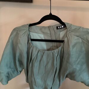 Women's Elegant Backless Dress - Sage Green